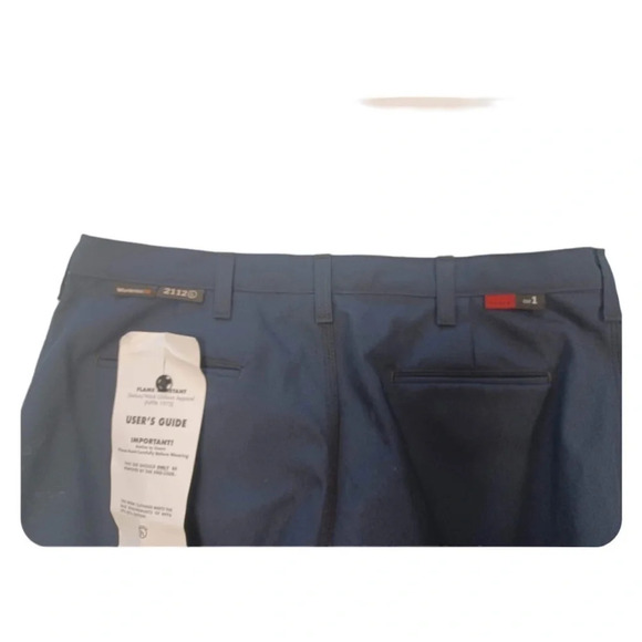 Workrite Flame Resistant  Blue Work Pants Size 20X - Picture 7 of 9